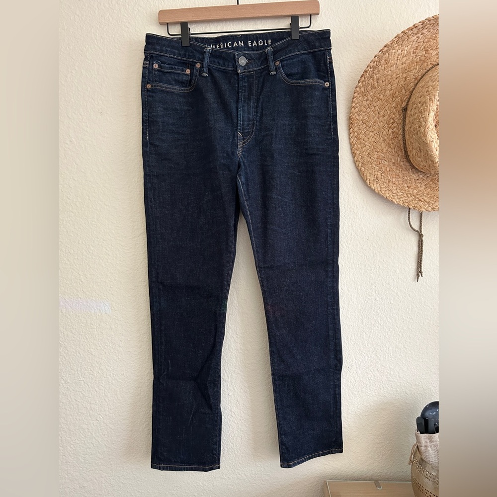 American Eagle Outfitters Men's Black Jeans